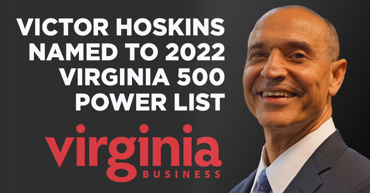 Victor Hoskins Named to 2022 Virginia 500 Power List